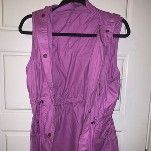Purple Sleeveless Vest